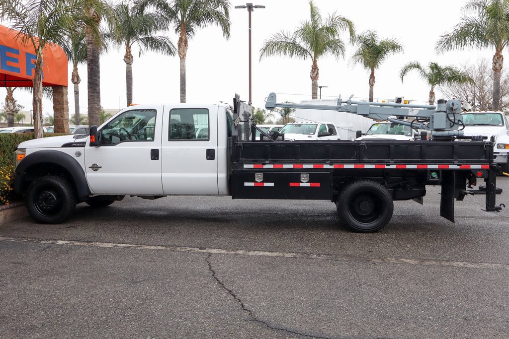 Used 2011 Ford F550 4x4 Crew Cab Super Duty w/ Payload Upgrade Pkg image 3