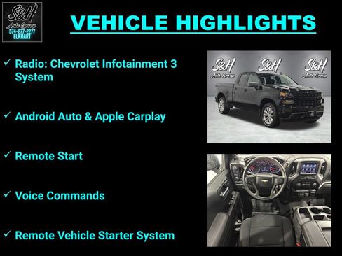Used 2021 Chevrolet Silverado 1500 Custom AWD/4WD image 3