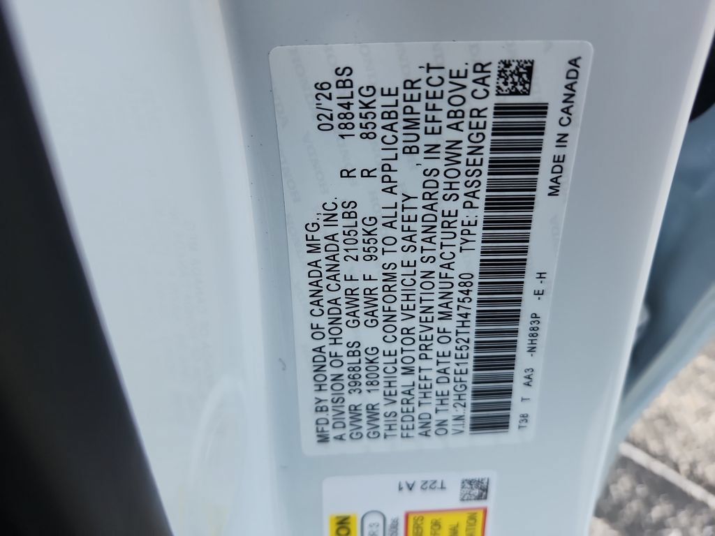 Used 2026 Honda Civic Si image 36