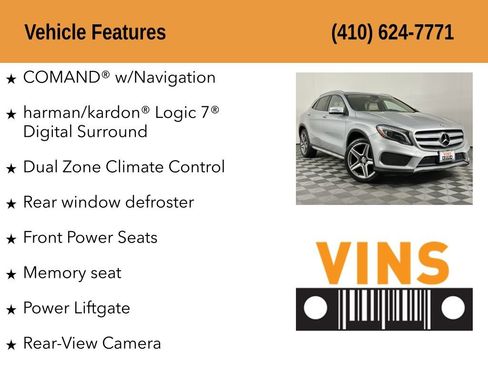 Used 2015 Mercedes-Benz GLA 250 4MATIC w/ Multimedia Package image 5