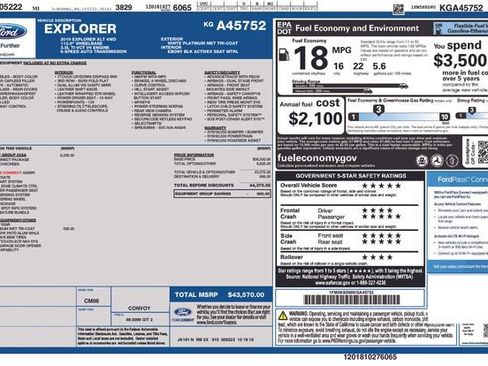 Used 2019 Ford Explorer XLT w/ Equipment Group 202A image 5