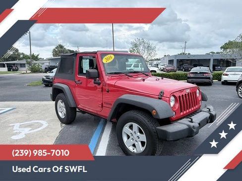 Used 2016 Jeep Wrangler Sport w/ Quick Order Package 24S AWD/4WD image 1