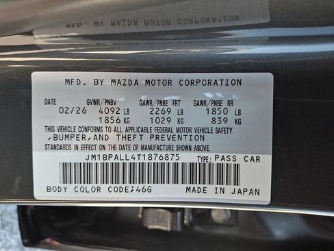 New 2026 MAZDA MAZDA3 s FWD image 15