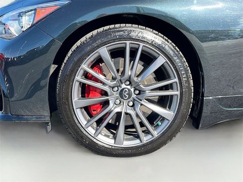 Used 2024 INFINITI Q50 Red Sport 400 w/ Black Opal Edition image 33