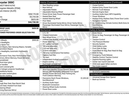 Used 2011 Chrysler 300 C w/ Sound Group image 5