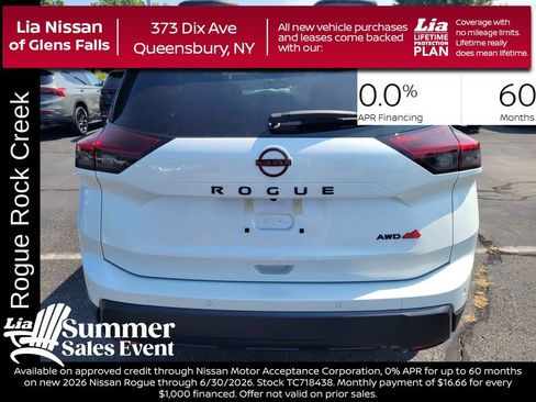 New 2026 Nissan Rogue SV w/ Rock Creek Premium Package AWD/4WD image 4