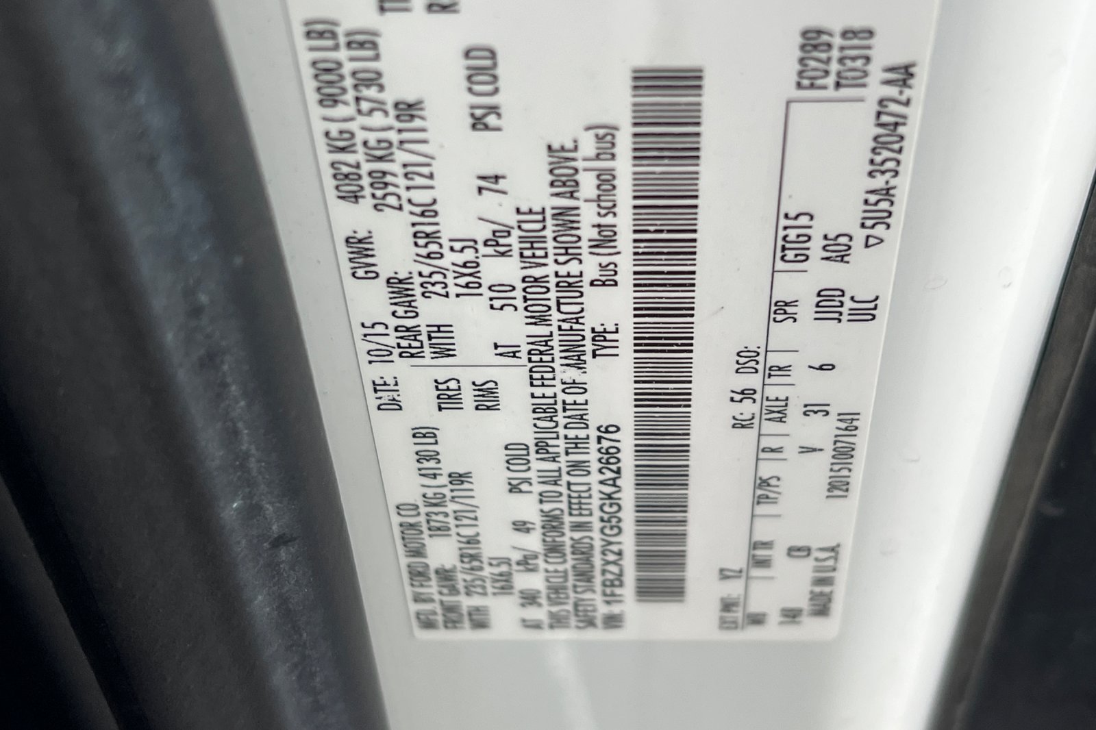 Used 2016 Ford Transit 350 XLT RWD image 31
