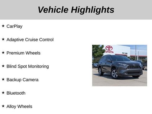 Used 2024 Toyota RAV4 XLE w/ Convenience Package FWD image 5