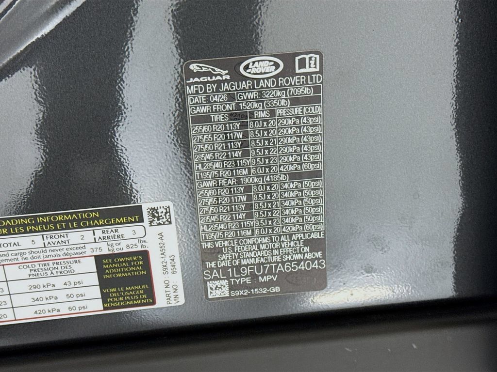 New 2026 Land Rover Range Rover Sport Dynamic SE AWD/4WD image 34