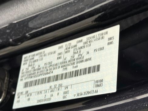 Used 2023 Ford F150 XLT w/ Equipment Group 302A High AWD/4WD image 12