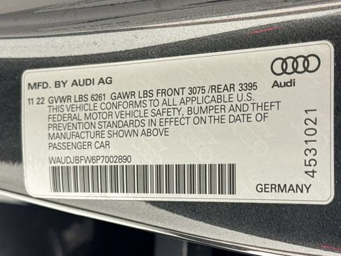 Certified 2023 Audi e-tron GT Prestige w/ Prestige Package AWD/4WD image 33