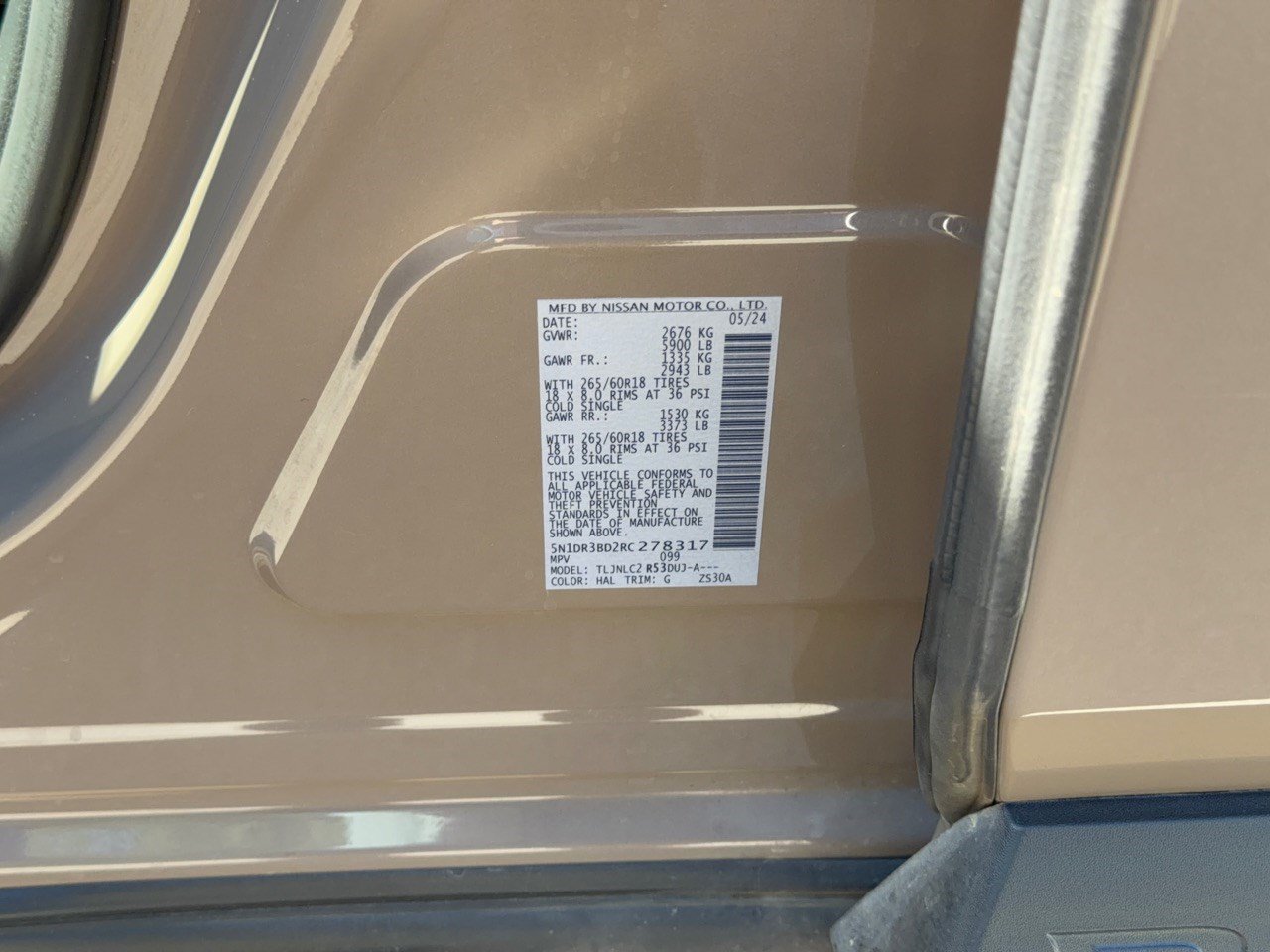 Used 2024 Nissan Pathfinder Rock Creek AWD/4WD image 32
