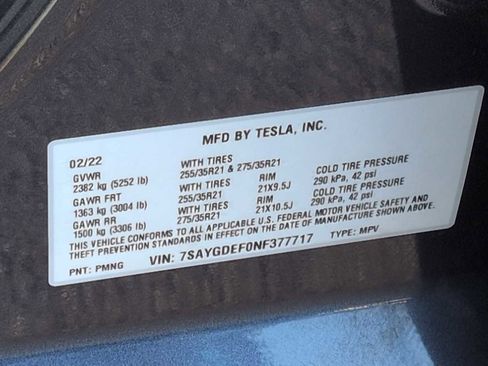 Used 2022 Tesla Model Y Performance image 35