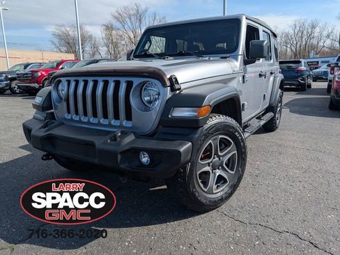 Used 2021 Jeep Wrangler Unlimited Sport AWD/4WD image 1