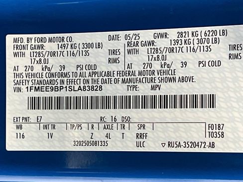 Used 2025 Ford Bronco Badlands AWD/4WD image 74