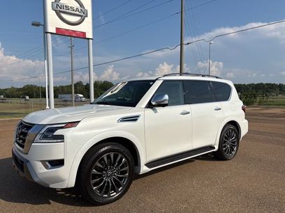 Certified 2024 Nissan Armada Platinum w/ Captain's Chairs Package