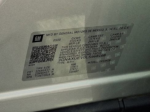 Used 2020 Chevrolet Equinox LT AWD/4WD image 28