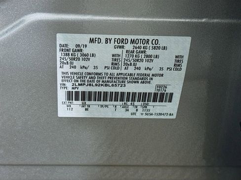 Used 2019 Lincoln Nautilus Reserve image 37