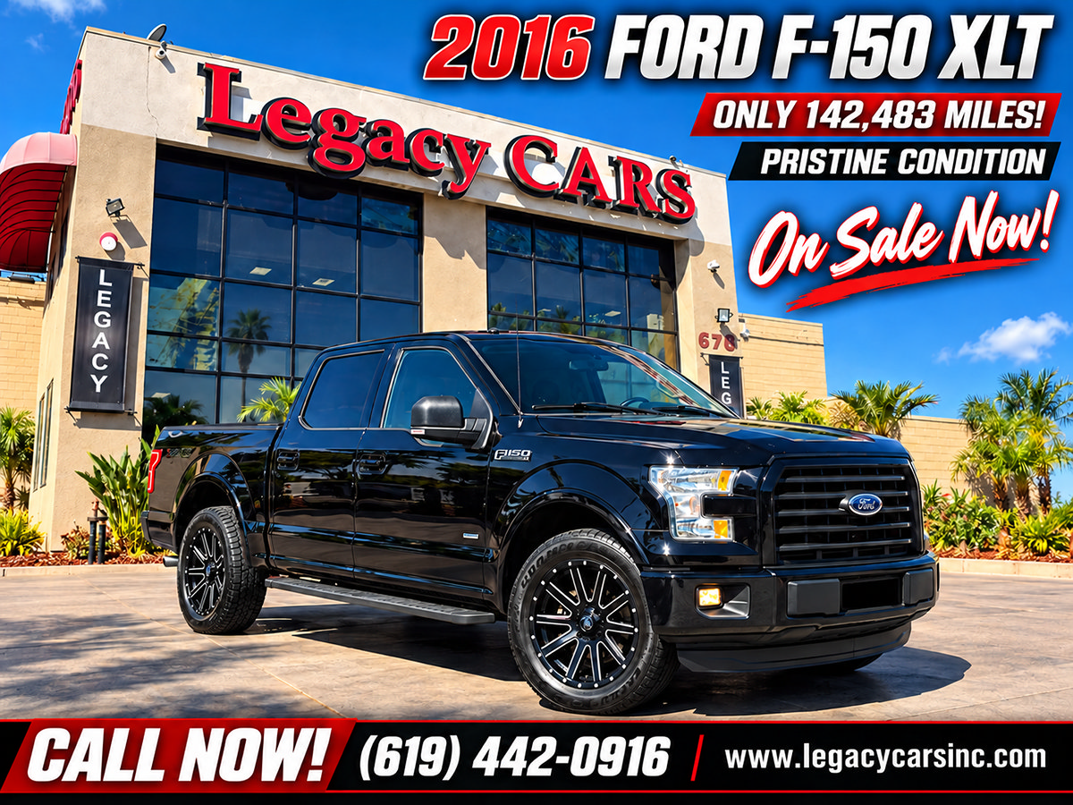 Used 2016 Ford F150 XLT w/ Equipment Group 301A Mid RWD image 2