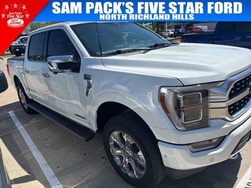 Used 2022 Ford F150 Platinum w/ Equipment Group 701A High image 3