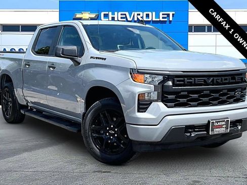 Used 2024 Chevrolet Silverado 1500 Custom w/ LPO, Dark Essentials Package AWD/4WD image 1