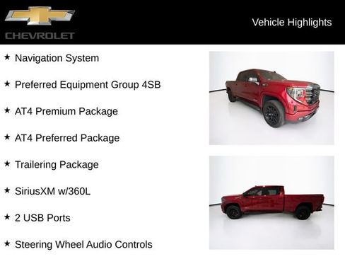 Certified 2023 GMC Sierra 1500 AT4 w/ AT4 Premium Package AWD/4WD image 5