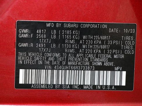 Used 2024 Subaru Crosstrek 2.5i Wilderness w/ Crosstrek Mirror Package image 37