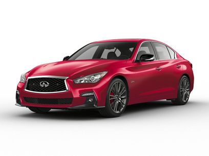 Used 2018 INFINITI Q50 Red Sport 400 w/ Carbon Fiber Package