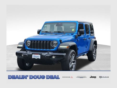Used 2025 Jeep Wrangler Unlimited Sport S 4xe AWD/4WD image 1