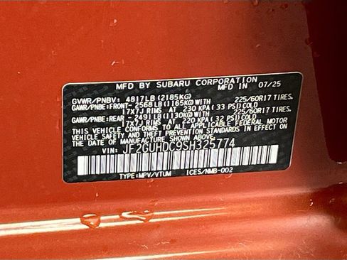 Used 2025 Subaru Crosstrek 2.5i Premium AWD/4WD image 32