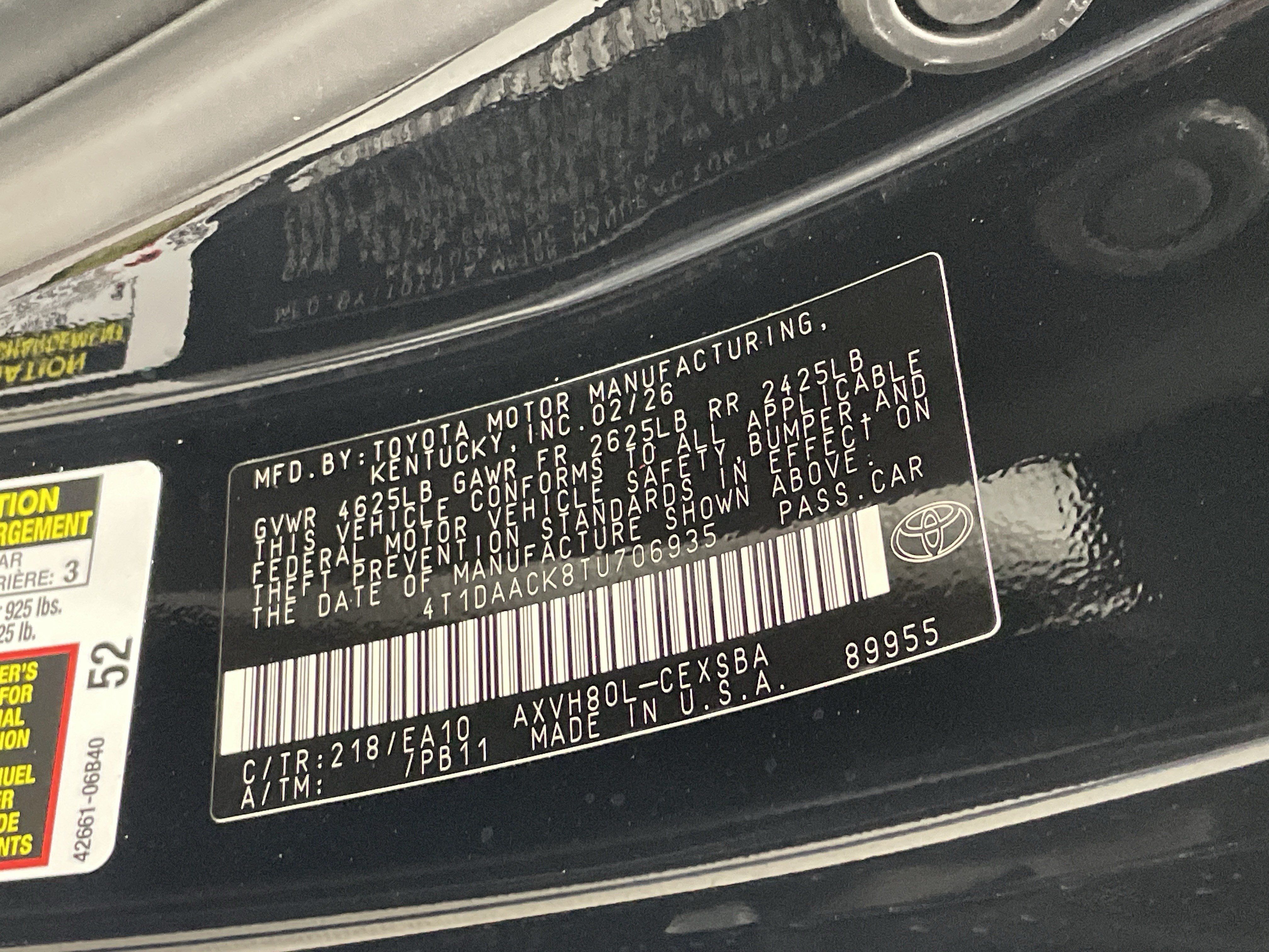 Used 2026 Toyota Camry SE FWD image 35
