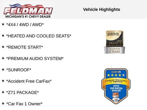 Used 2024 Chevrolet Silverado 1500 LTZ w/ LTZ Premium Package AWD/4WD image 3