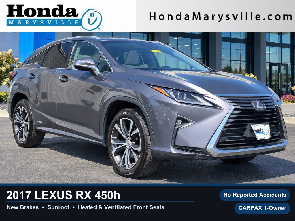Used 2017 Lexus RX 450h AWD w/ Accessory Package image 1