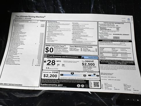 Used 2026 BMW X1 xDrive28i w/ Convenience Package image 37