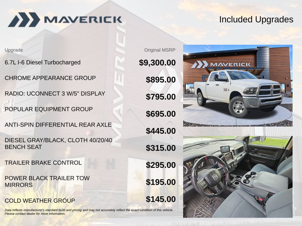 Used 2018 RAM 2500 Tradesman w/ Chrome Appearance Group AWD/4WD image 6
