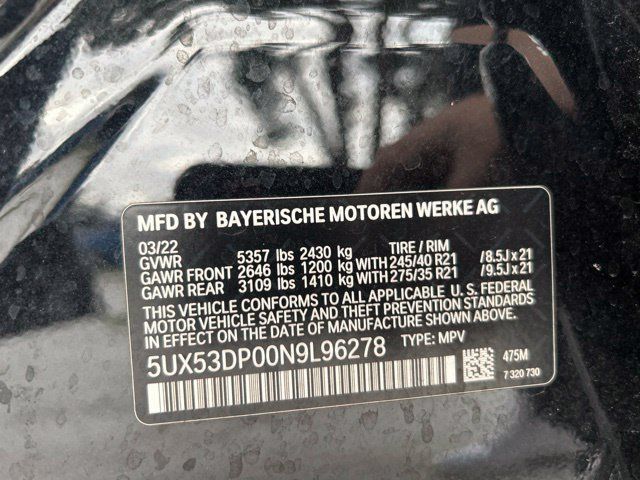 Used 2022 BMW X3 xDrive30i w/ M Sport Package 2 AWD/4WD image 22