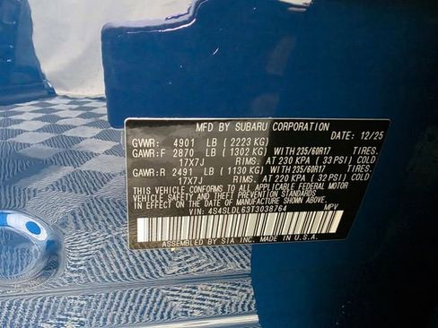 New 2026 Subaru Forester Wilderness w/ Wilderness Plus Package image 39