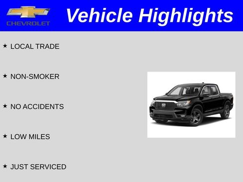 Used 2023 Honda Ridgeline RTL image 2