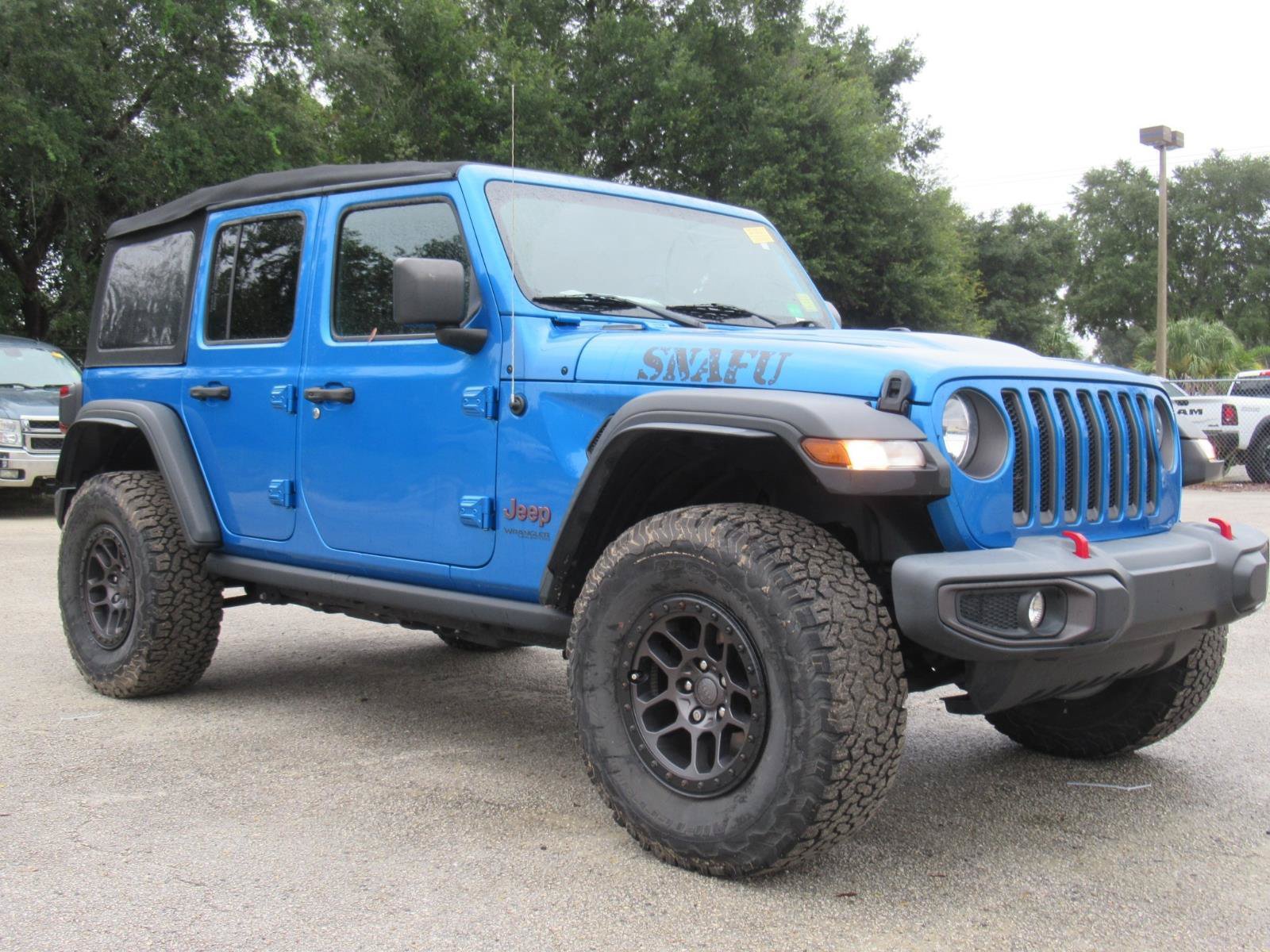 Used 2021 Jeep Wrangler Unlimited Rubicon w/ Xtreme Recon 35" Tire Package AWD/4WD image 1