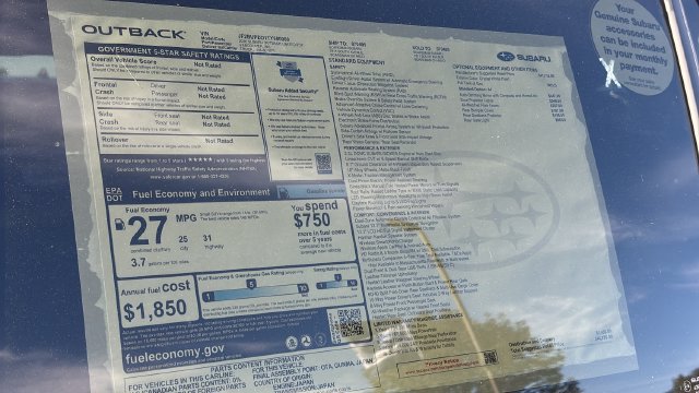 New 2026 Subaru Outback Limited AWD/4WD image 28