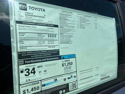 New 2026 Toyota Corolla SE FWD image 30