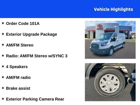 Used 2025 Ford Transit 250 Low Roof w/ Exterior Upgrade Package RWD image 4