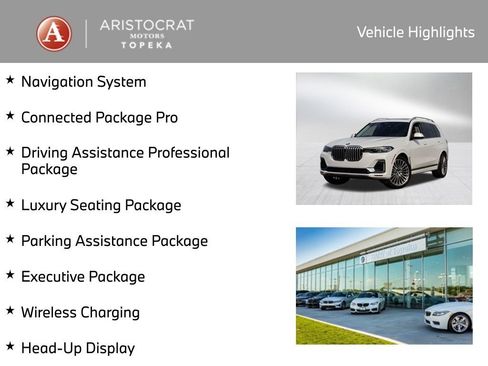 Used 2022 BMW X7 xDrive40i w/ Executive Package AWD/4WD image 2