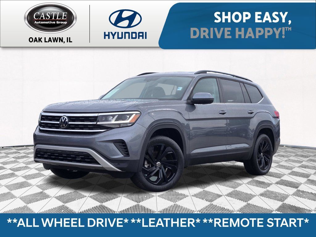Used 2023 Volkswagen Atlas SE w/ Black Wheel Package AWD/4WD image 1
