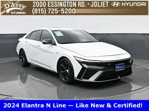 Certified 2024 Hyundai Elantra N Line image 3