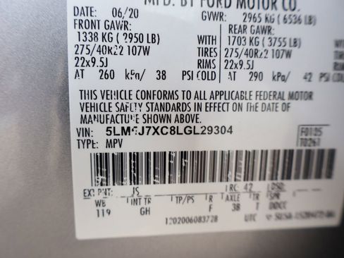 Used 2020 Lincoln Aviator Reserve w/ Equipment Group 201A AWD/4WD image 46