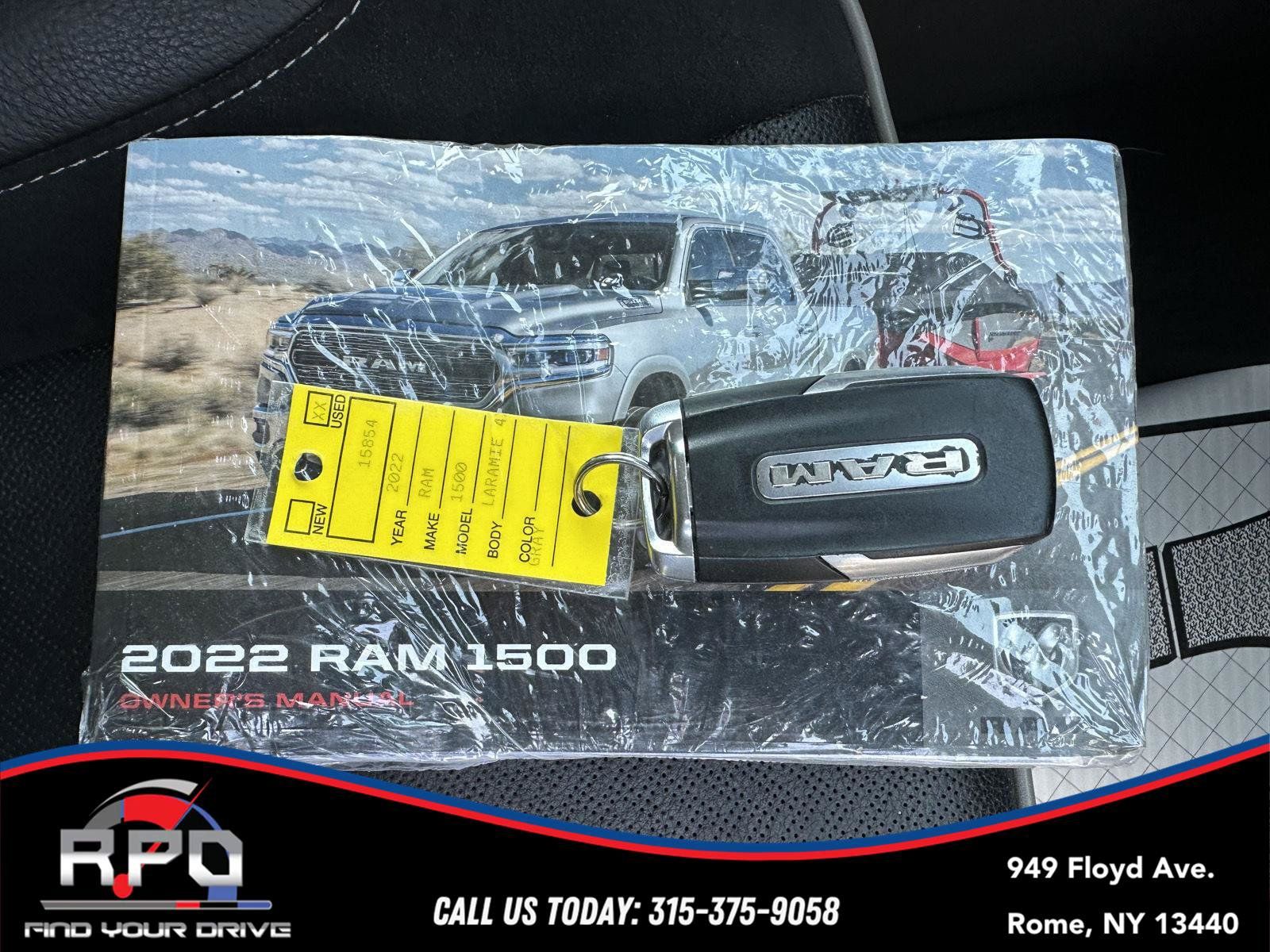 Used 2022 RAM 1500 Laramie AWD/4WD image 32