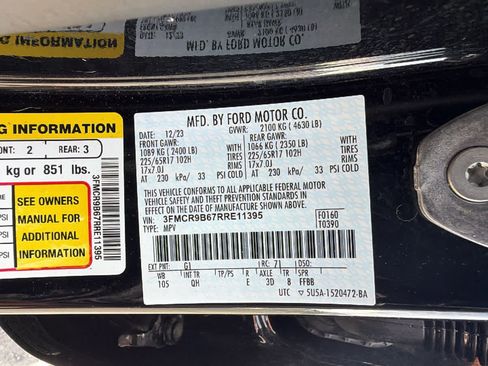 Used 2024 Ford Bronco Sport Big Bend AWD/4WD image 30