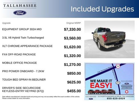 New 2026 Ford F150 XLT w/ Equipment Group 302A MID AWD/4WD image 3