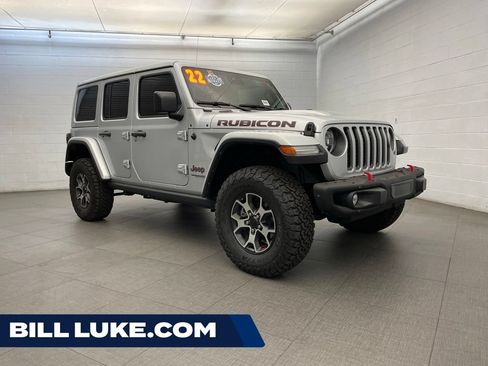 Used 2022 Jeep Wrangler Unlimited Rubicon w/ Steel Bumper Group AWD/4WD image 1